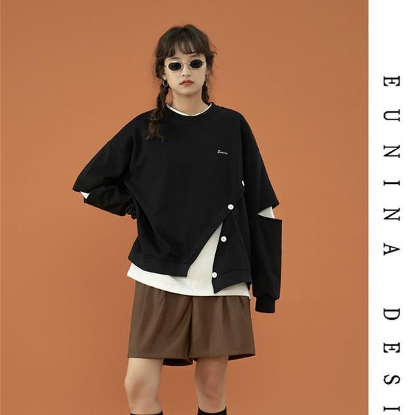 women's hoodies & sweatshirts korean style sweatshirt casual loose harajuku streetwear hip hop black crewneck sudaderas clothing db60wy
women's hoodies & sweatshirts korean style sweatshirt casual loose harajuku streetwear hip hop black crewneck sudaderas clothing db60wy