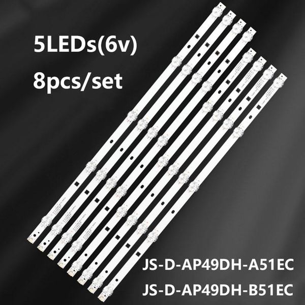 strips led backlight strip 5 lamp for js-d-ap49dh-a51ec b51ec (70425) 14-01490d1603a b
strips led backlight strip 5 lamp for js-d-ap49dh-a51ec b51ec (70425) 14-01490d1603a b
