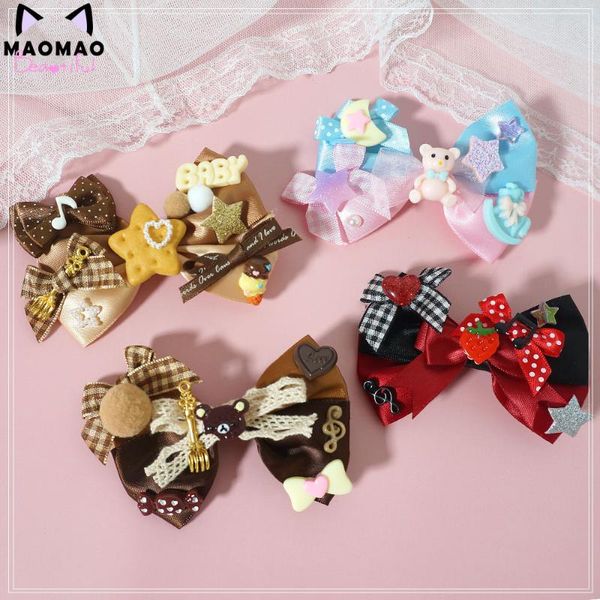other event & party supplies handmade sweet lolita bared edge clip bow tie chocolate strawberry hair ornaments mother bear lo
other event & party supplies handmade sweet lolita bared edge clip bow tie chocolate strawberry hair ornaments mother bear lo