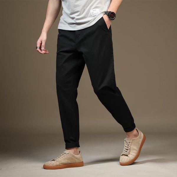 port&lotus 2021 casual pants men pure color patchwork jogger fashion tactical solid trousers streetwear men's, Black
port&lotus 2021 casual pants men pure color patchwork jogger fashion tactical solid trousers streetwear men's, Black