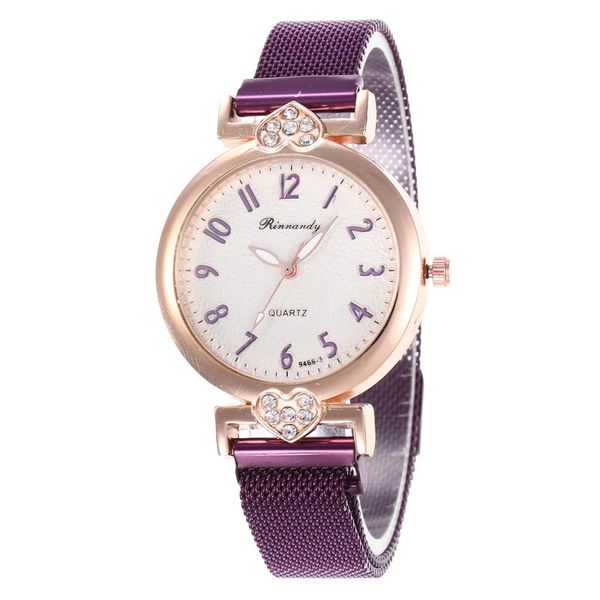 wristwatches women of quartz stainless steel clock phosphorous band male fixed magnet numeric arabian analogical bracelet pulse c, Slivery;brown
wristwatches women of quartz stainless steel clock phosphorous band male fixed magnet numeric arabian analogical bracelet pulse c, Slivery;brown