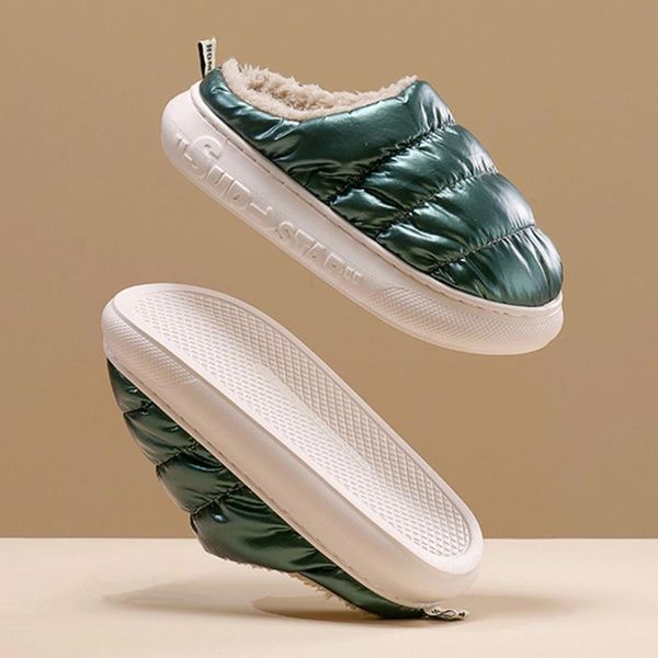 slippers outdoor waterproof non-slip home winter warm women indoor cotton non-slips ladies soft platform couples shoes, Black
slippers outdoor waterproof non-slip home winter warm women indoor cotton non-slips ladies soft platform couples shoes, Black