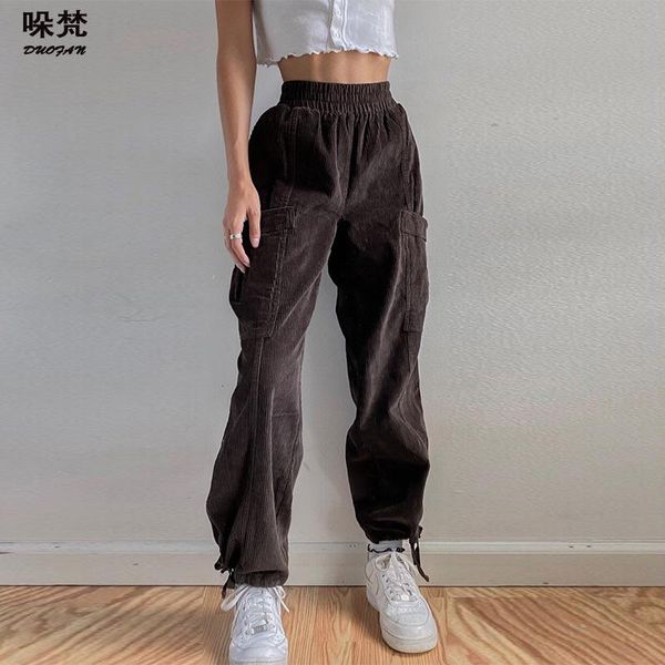women's pants & capris duofan corduroy y2k baggy joggers women brown high waist 90s aesthetic trousers female streetwear vintage sweatp, Black;white
women's pants & capris duofan corduroy y2k baggy joggers women brown high waist 90s aesthetic trousers female streetwear vintage sweatp, Black;white