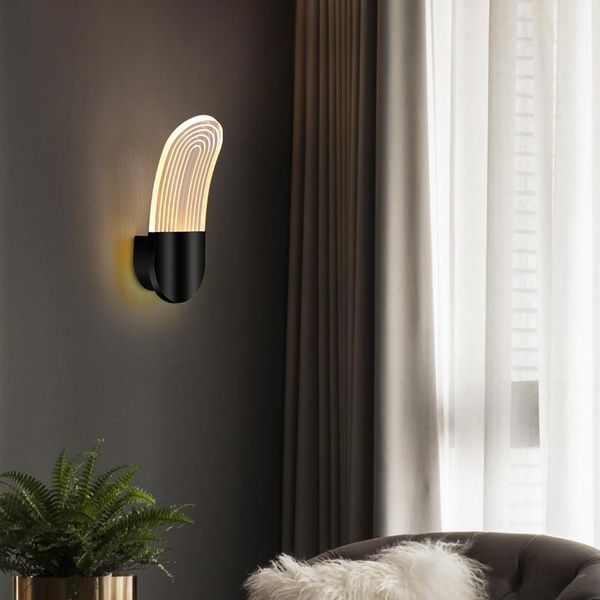 wall lamp acrylic modern led background light living room bedside corridor b/w
wall lamp acrylic modern led background light living room bedside corridor b/w