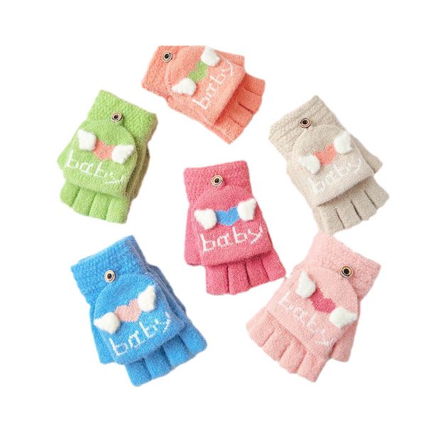 childrens fingerless gloves fashion knit girls boys kids accessories cute baby winter warm knitted half-finger flip wings love even 3-8yb911, White
childrens fingerless gloves fashion knit girls boys kids accessories cute baby winter warm knitted half-finger flip wings love even 3-8yb911, White