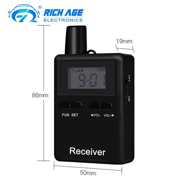 wireless remote control tour guide system 2 transmitters and 8 receivers with 10 slot case microphones
wireless remote control tour guide system 2 transmitters and 8 receivers with 10 slot case microphones
