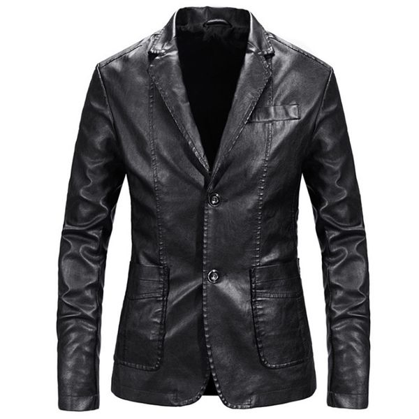 men blazer and jackets slim fit leather jacket fashion black party/wedding/business blazer leather jacket male outwear 4xl
men blazer and jackets slim fit leather jacket fashion black party/wedding/business blazer leather jacket male outwear 4xl