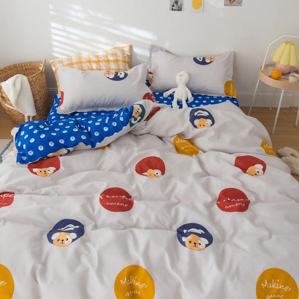 bedding sets childhood fun cotton printed pillowcase quilt cover bed sheet size king four-piece set
bedding sets childhood fun cotton printed pillowcase quilt cover bed sheet size king four-piece set