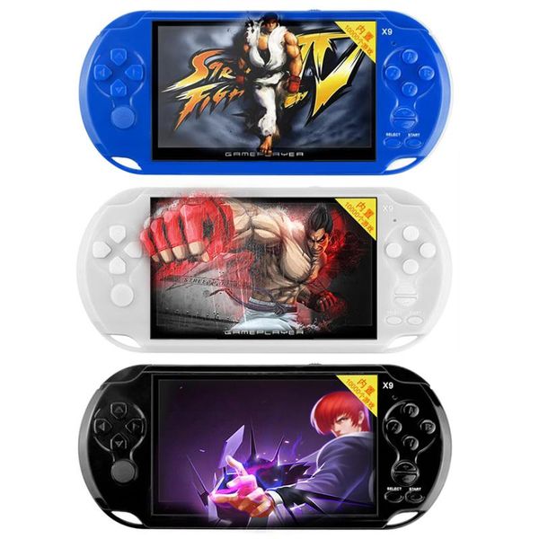 arrival 5.0 inch large screen handheld game player support tv out put with mp3/movie camera multimedia video console portable players
arrival 5.0 inch large screen handheld game player support tv out put with mp3/movie camera multimedia video console portable players