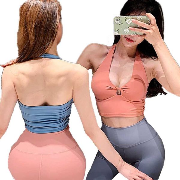 yoga outfit halter fitness camisole vest women removable pads sports bra push up tank pilates crop clothes shockproof gatherin
yoga outfit halter fitness camisole vest women removable pads sports bra push up tank pilates crop clothes shockproof gatherin
