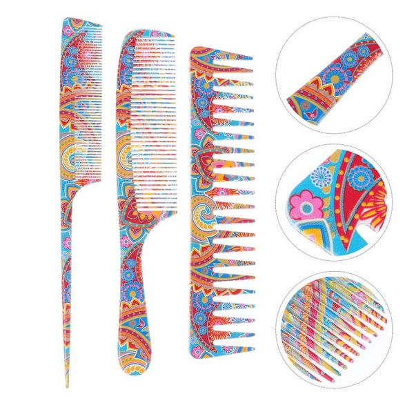 hair brushes 3pcs hairdressing combs salon haircut styling tools (assorted color), Silver
hair brushes 3pcs hairdressing combs salon haircut styling tools (assorted color), Silver