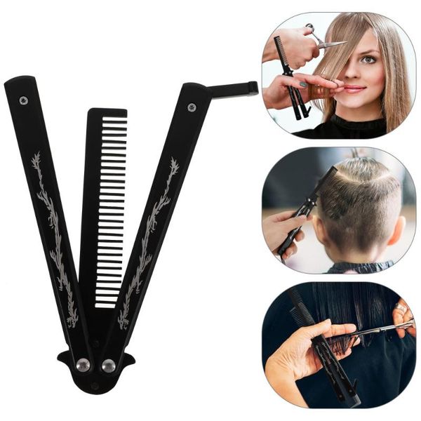 hair brushes portable comb stainless steel folding for sports outdoor, Silver
hair brushes portable comb stainless steel folding for sports outdoor, Silver