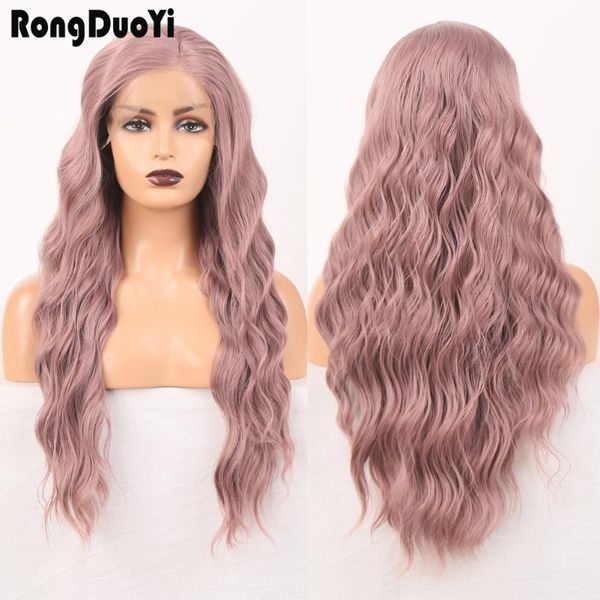 synthetic wigs rongduoyi long lace front for women pink hair wig body wave high temperature fiber cosplay, Black
synthetic wigs rongduoyi long lace front for women pink hair wig body wave high temperature fiber cosplay, Black