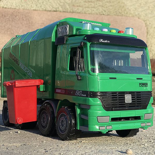 big size simulation inertia garbage truck sanitation car model toy with three trash can kid inertia engineering cleaning car toy
big size simulation inertia garbage truck sanitation car model toy with three trash can kid inertia engineering cleaning car toy