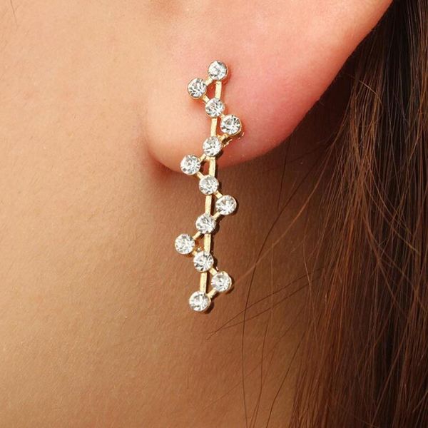 fashion stylish rhinestone geometric tassel long crystal dangle earrings for women girl jewelry gift female ear brincos & chandelier, Silver
fashion stylish rhinestone geometric tassel long crystal dangle earrings for women girl jewelry gift female ear brincos & chandelier, Silver