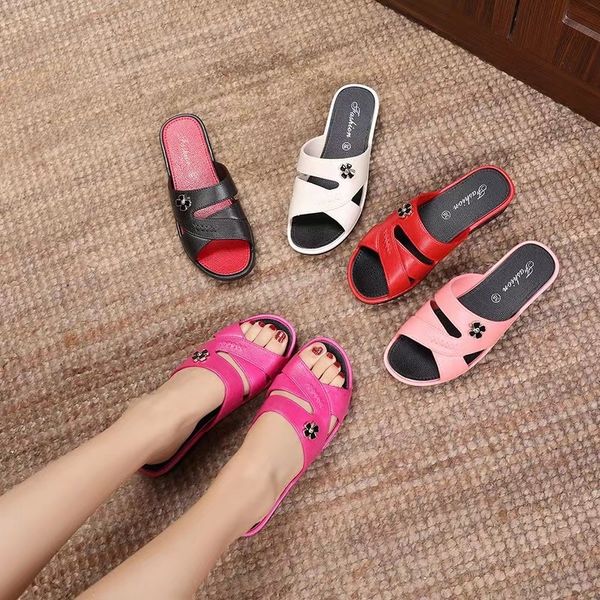 luxury slippers plastic flower multicolor optional women's parent-child slippers thick bottom solid color open toe sandals, Black
luxury slippers plastic flower multicolor optional women's parent-child slippers thick bottom solid color open toe sandals, Black
