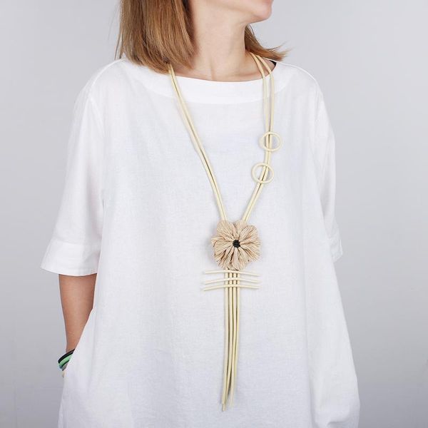 fabric flower mom pendant necklace statement rubber rope chains neck decoration 2021 trendy womens jewelry handmade necklaces, Silver
fabric flower mom pendant necklace statement rubber rope chains neck decoration 2021 trendy womens jewelry handmade necklaces, Silver