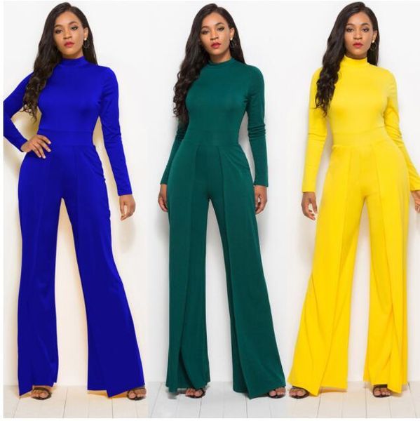 women's jumpsuits & rompers women wide legs pant turtleneck zipper elegant slim long sleeve overalls high waist female tracksuit, Black;white
women's jumpsuits & rompers women wide legs pant turtleneck zipper elegant slim long sleeve overalls high waist female tracksuit, Black;white