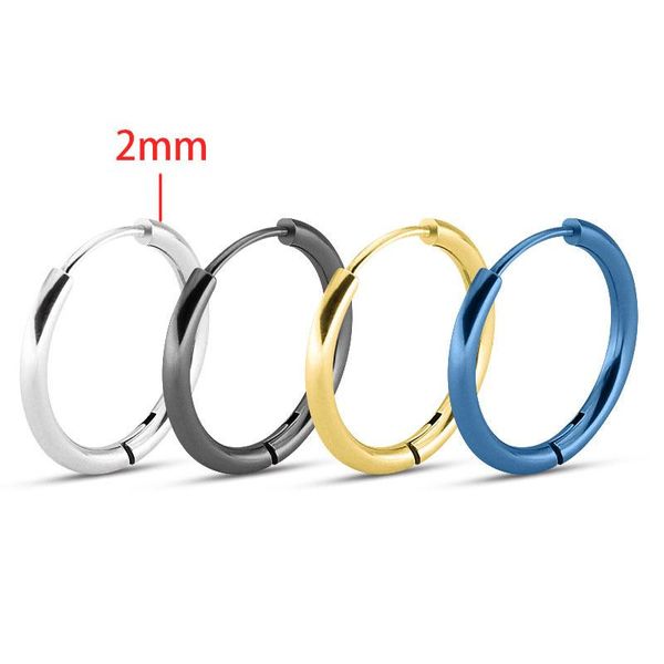 hoop & huggie 2mm wire diameter 2pcs punk black multiple styles titanium steel stud earrings for men women gothic street hip hop ear jew, Golden;silver
hoop & huggie 2mm wire diameter 2pcs punk black multiple styles titanium steel stud earrings for men women gothic street hip hop ear jew, Golden;silver