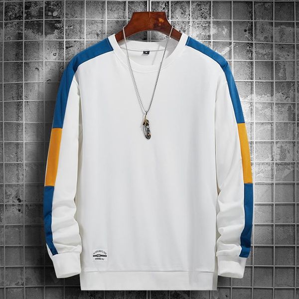 men's hoodies & sweatshirts 2021 autumn sweatshirt long-sleeved korean style trend round neck m-4xl loose streetwear casual, Black
men's hoodies & sweatshirts 2021 autumn sweatshirt long-sleeved korean style trend round neck m-4xl loose streetwear casual, Black