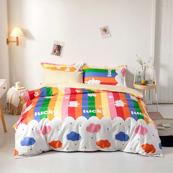 bed linings girl's heart simple and lovely sheet quilt cover four piece set bedding cartoon for student dormitory
bed linings girl's heart simple and lovely sheet quilt cover four piece set bedding cartoon for student dormitory