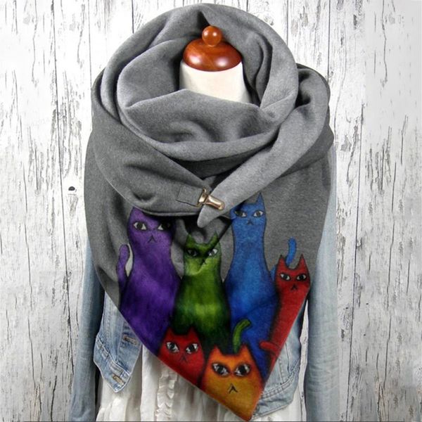 cycling caps & masks casual cat printing scarf winter warm soft vintage wraps retro multi-purpose shawl button novelty hiking #t2g, Black
cycling caps & masks casual cat printing scarf winter warm soft vintage wraps retro multi-purpose shawl button novelty hiking #t2g, Black