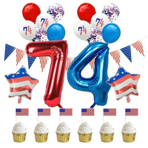 novelty items usa american flag decor red white and blue decorations for 4th of july parties independence day memorial latex balloons set
novelty items usa american flag decor red white and blue decorations for 4th of july parties independence day memorial latex balloons set