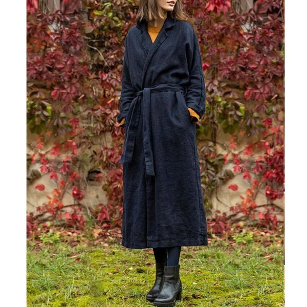 women's wool & blends pure ramie coat in spring 2021, feminine thin coat, slim fit, medium and long cotton niche windbreaker, Black
women's wool & blends pure ramie coat in spring 2021, feminine thin coat, slim fit, medium and long cotton niche windbreaker, Black