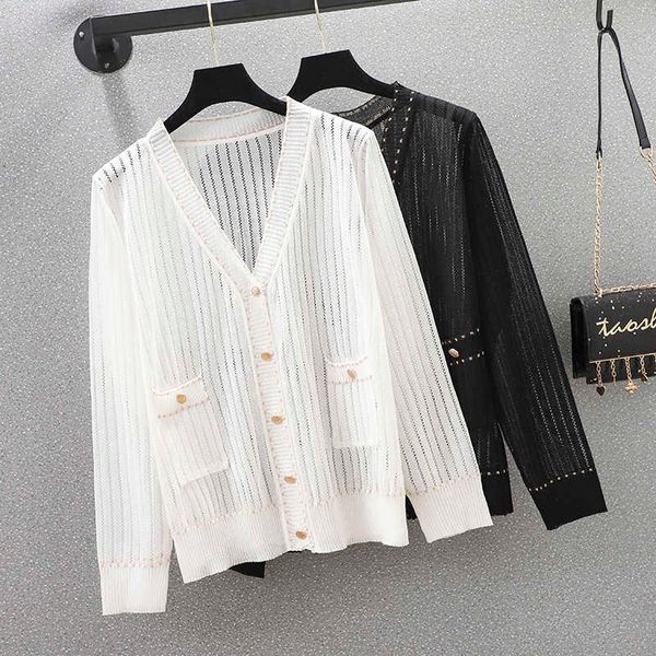 oversized knitted cardigan women plus size summer cardigan sweater women loose hollow coat kardigan sweter cardigans korean 210604, White
oversized knitted cardigan women plus size summer cardigan sweater women loose hollow coat kardigan sweter cardigans korean 210604, White