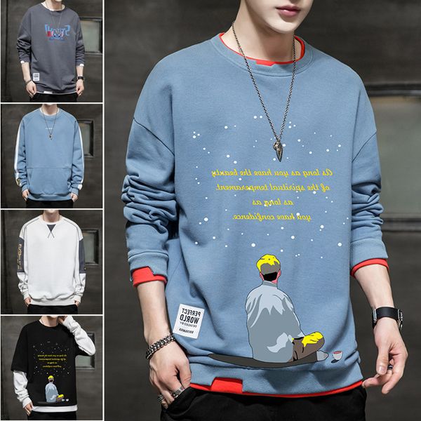 sved long autumn t-shirt slim fit casual sweater fashion bottomed shirt trend men's wear, Black
sved long autumn t-shirt slim fit casual sweater fashion bottomed shirt trend men's wear, Black