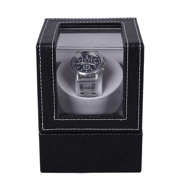 watch boxes & cases shaking table is mini type unit electric box automatic chain on motor of pu leather, Black;blue
watch boxes & cases shaking table is mini type unit electric box automatic chain on motor of pu leather, Black;blue