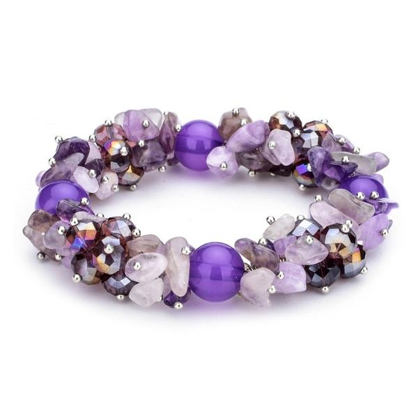 charm bracelets irregular natural stone strand gravel charms handmade jewellery women chic stretch elastic bracelet, Golden;silver
charm bracelets irregular natural stone strand gravel charms handmade jewellery women chic stretch elastic bracelet, Golden;silver