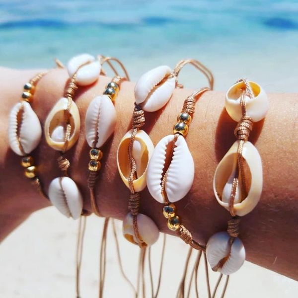 tennis dvacaman bohemian summer handmade shell rope chain bracelet for women girl beach seashell jewelry party gifts wholesale, Golden;silver
tennis dvacaman bohemian summer handmade shell rope chain bracelet for women girl beach seashell jewelry party gifts wholesale, Golden;silver