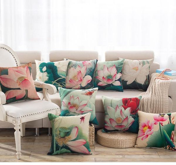 45x45cm chinese retro lotus printing pillowcase cover backrest cushion car sofa couch arm pillow bolster cushion/decorative
45x45cm chinese retro lotus printing pillowcase cover backrest cushion car sofa couch arm pillow bolster cushion/decorative