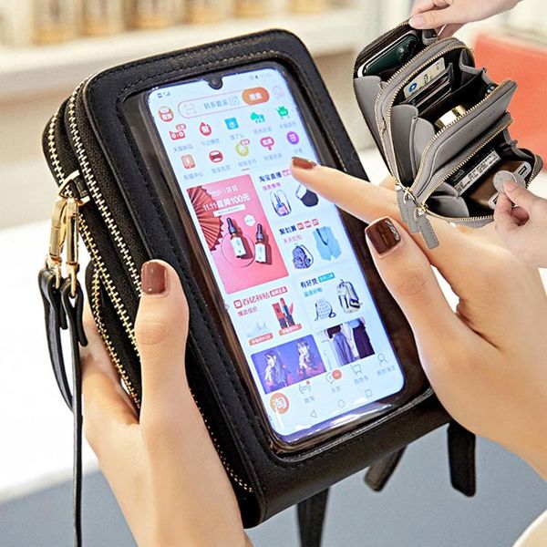cell phone pouches touchable shoulder bags women multi-functional pocket mini crossbody bag card purse ladies small female messenger
cell phone pouches touchable shoulder bags women multi-functional pocket mini crossbody bag card purse ladies small female messenger