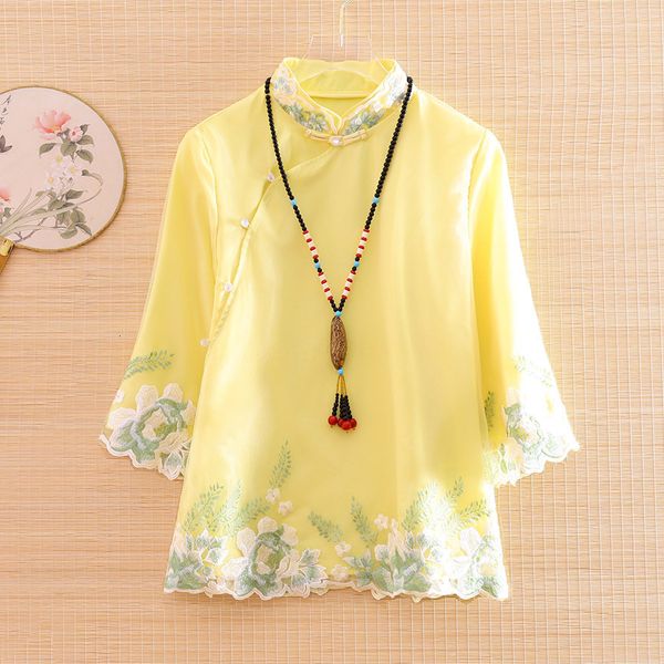 casual dresses high-end spring dress and summer chinese style embroidery organza blouse women fashion elegant loose lady shirt s-xxl z4og, Black;gray
casual dresses high-end spring dress and summer chinese style embroidery organza blouse women fashion elegant loose lady shirt s-xxl z4og, Black;gray
