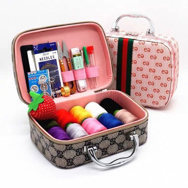 hand-held skin care cosmetic bag household needle and thread storage set wedding dowry manual sewing tool box
hand-held skin care cosmetic bag household needle and thread storage set wedding dowry manual sewing tool box