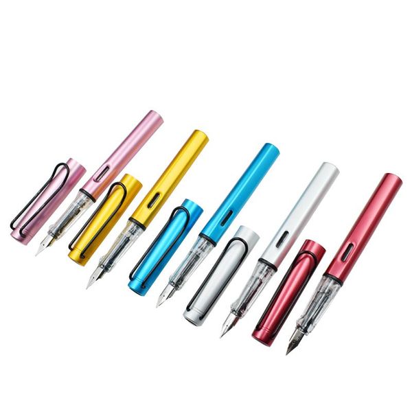 metal handle fountain pen fashion color 0.38 mm ef nib ink calligraphy writing materials stationery office school supplies pens
metal handle fountain pen fashion color 0.38 mm ef nib ink calligraphy writing materials stationery office school supplies pens