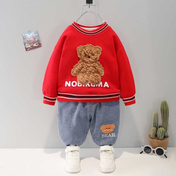 kids clothes baby boys costume long sleeve hooded tracksuit pants children spring boys outfits baby set infantil newborn y0909, White
kids clothes baby boys costume long sleeve hooded tracksuit pants children spring boys outfits baby set infantil newborn y0909, White