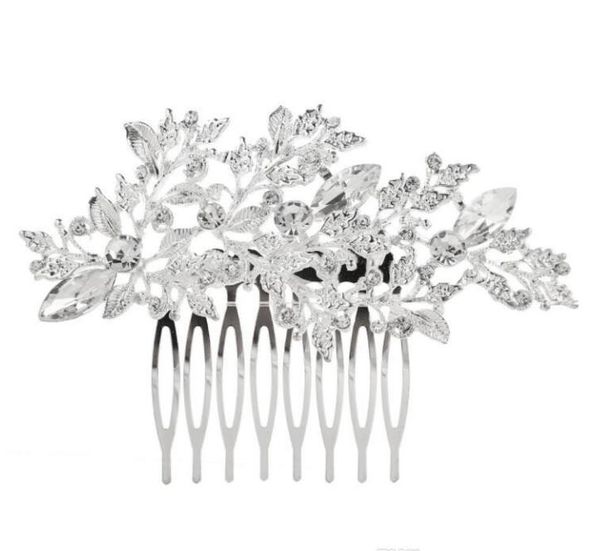 2021 treazy pretty animal leaf flower designs sparkling crystal imitation pearls bridal hair combs tiara women wedding accesories, Silver
2021 treazy pretty animal leaf flower designs sparkling crystal imitation pearls bridal hair combs tiara women wedding accesories, Silver