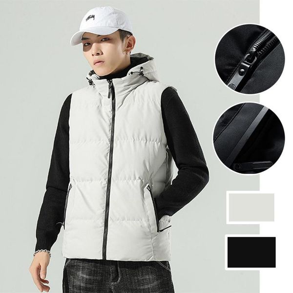 men's jackets fashion vest autumn and winter korean version of the trend stand-up collar slim thick warm jacket, Black;brown
men's jackets fashion vest autumn and winter korean version of the trend stand-up collar slim thick warm jacket, Black;brown