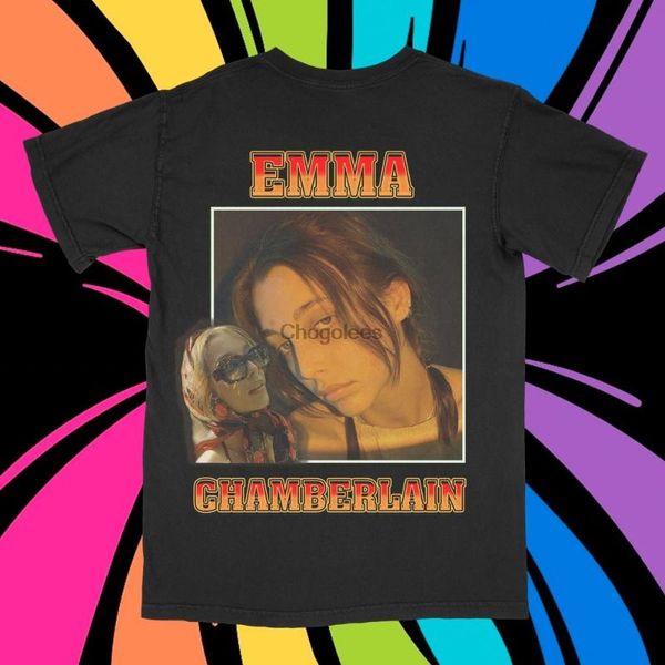 men's t-shirts emma chamberlain vintage t shirt, White;black
men's t-shirts emma chamberlain vintage t shirt, White;black