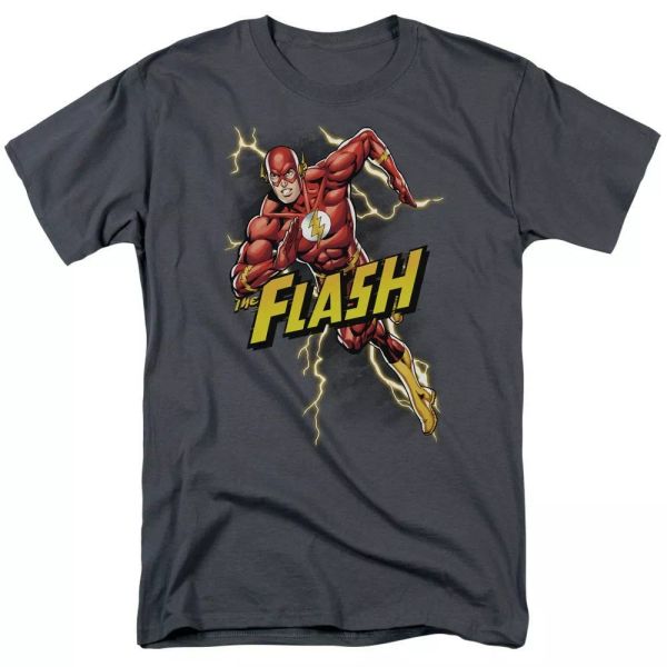 justice league of america bolt run "charcoal" t-shirt dc comics sizes s-3x new, White;black
justice league of america bolt run "charcoal" t-shirt dc comics sizes s-3x new, White;black