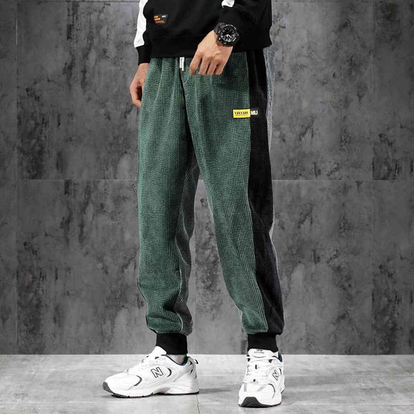 jeans autumn winter newly fashion jeans men loose fit spliced designer casual corduroy harem pants wide leg trousers hip hop joggers, Blue
jeans autumn winter newly fashion jeans men loose fit spliced designer casual corduroy harem pants wide leg trousers hip hop joggers, Blue