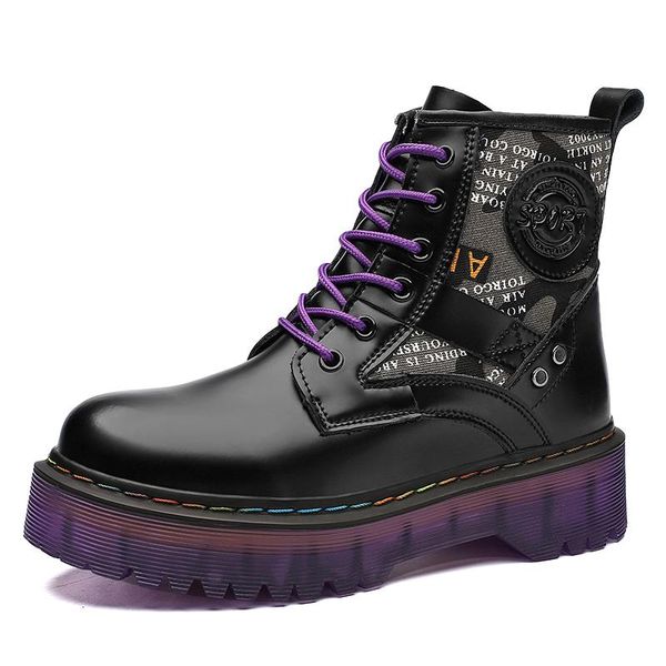 allwesome winter motocyle boots women high platform ankle shoes waterproof dr boot big size chunky, Black
allwesome winter motocyle boots women high platform ankle shoes waterproof dr boot big size chunky, Black
