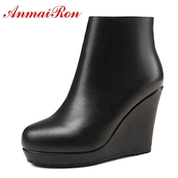boots anmairon basic round toe womens shoes zip ankle women winter fashion 2021 size 34-40 ly253, Black
boots anmairon basic round toe womens shoes zip ankle women winter fashion 2021 size 34-40 ly253, Black