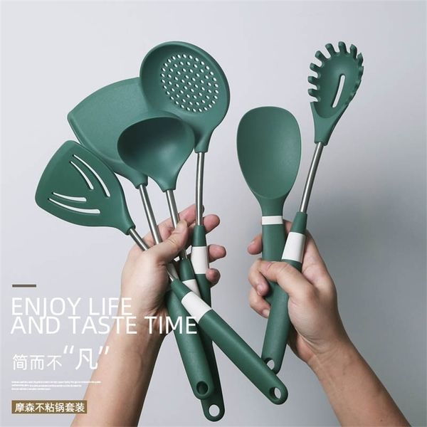 factory1t6bstick kitchen kitchenware non spatula set pan frying spoon cooking silicone utensils
factory1t6bstick kitchen kitchenware non spatula set pan frying spoon cooking silicone utensils