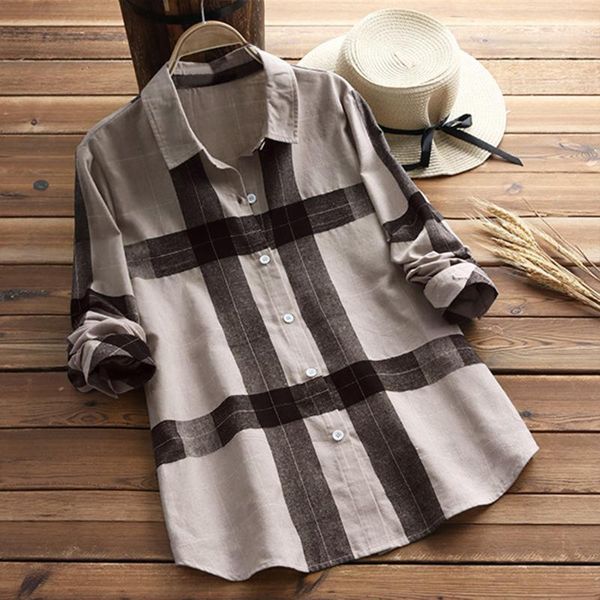 women's t-shirt autumn spring long plaid shirt women casual white sleeve pocket button up collared clothes fashion 2021
women's t-shirt autumn spring long plaid shirt women casual white sleeve pocket button up collared clothes fashion 2021