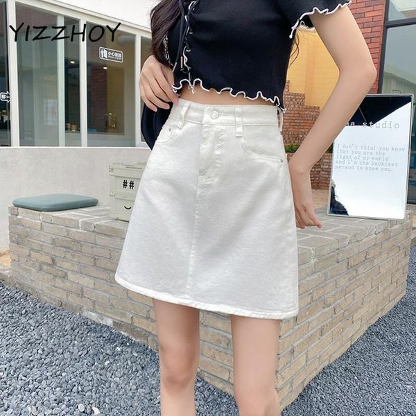 skirts yizzhoy summer casual female high waist a-line black white ladies jeans women solid color classic denim skirt
skirts yizzhoy summer casual female high waist a-line black white ladies jeans women solid color classic denim skirt