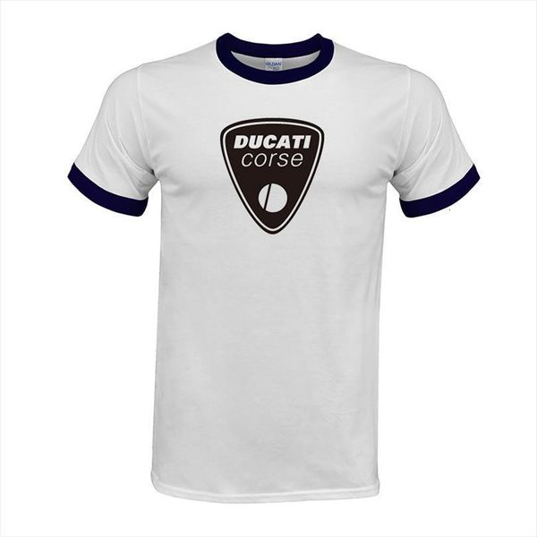 motorcycle style short sleeves men cotton cool summer jersey costume classic o neck tees, White;black
motorcycle style short sleeves men cotton cool summer jersey costume classic o neck tees, White;black